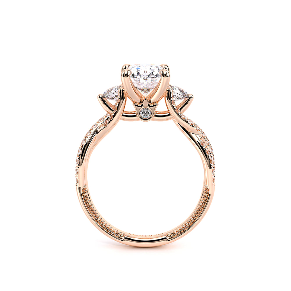 Renaissance-962-3OV12-18K Rose Gold Oval