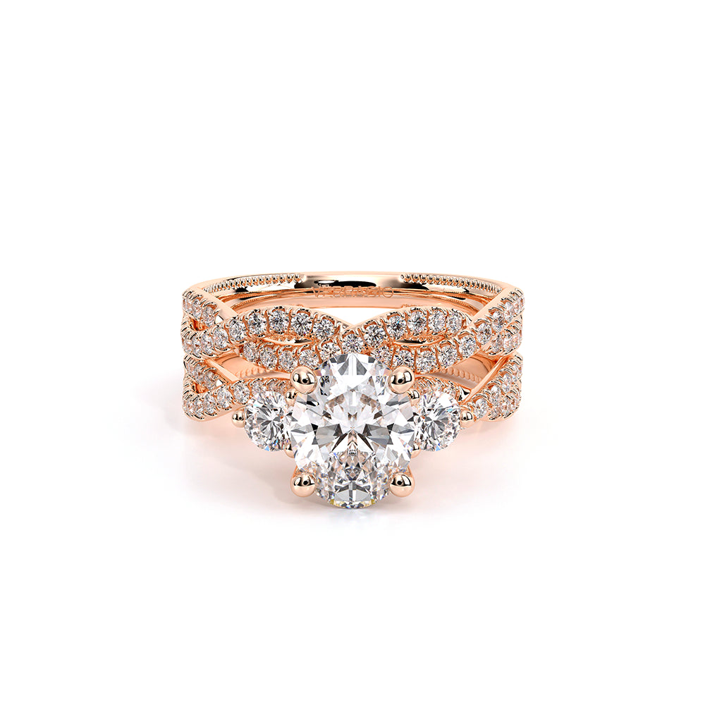 Renaissance-962-3OV12-18K Rose Gold Oval