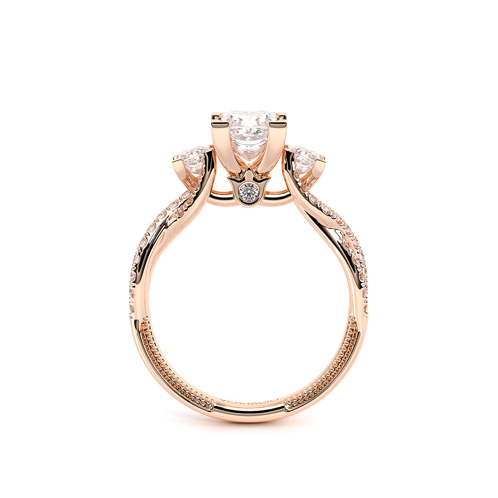 Renaissance-962-3P12-18K Rose Gold Princess