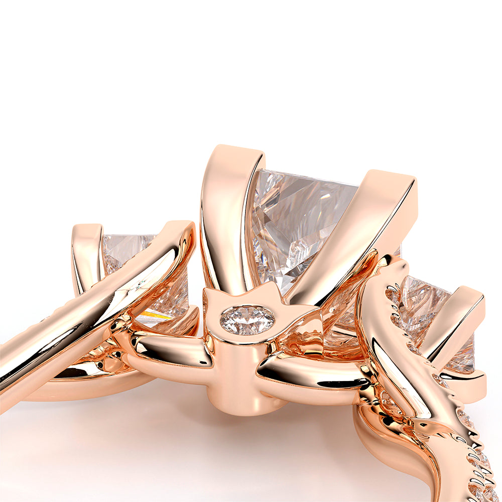 Renaissance-962-3P12-18K Rose Gold Princess