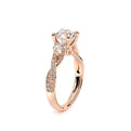 Renaissance-962-3R12-14K Rose Gold Round