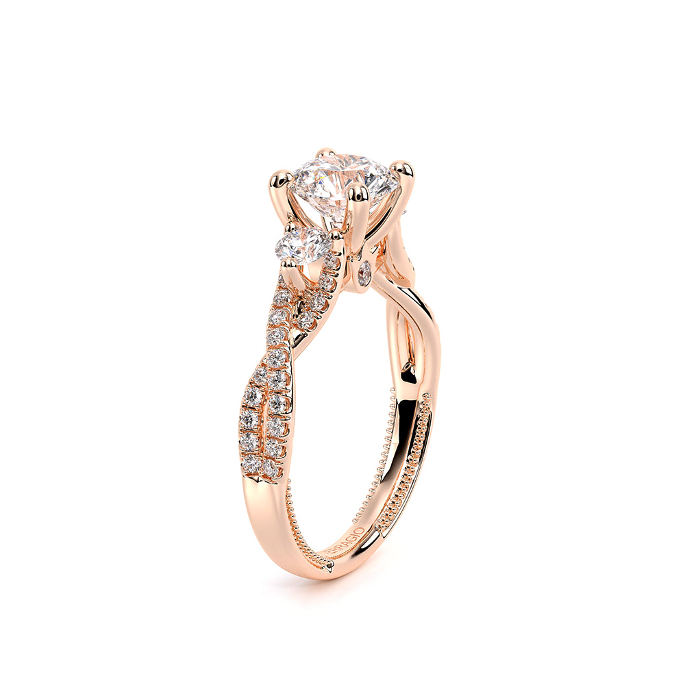 Renaissance-962-3R12-14K Rose Gold Round