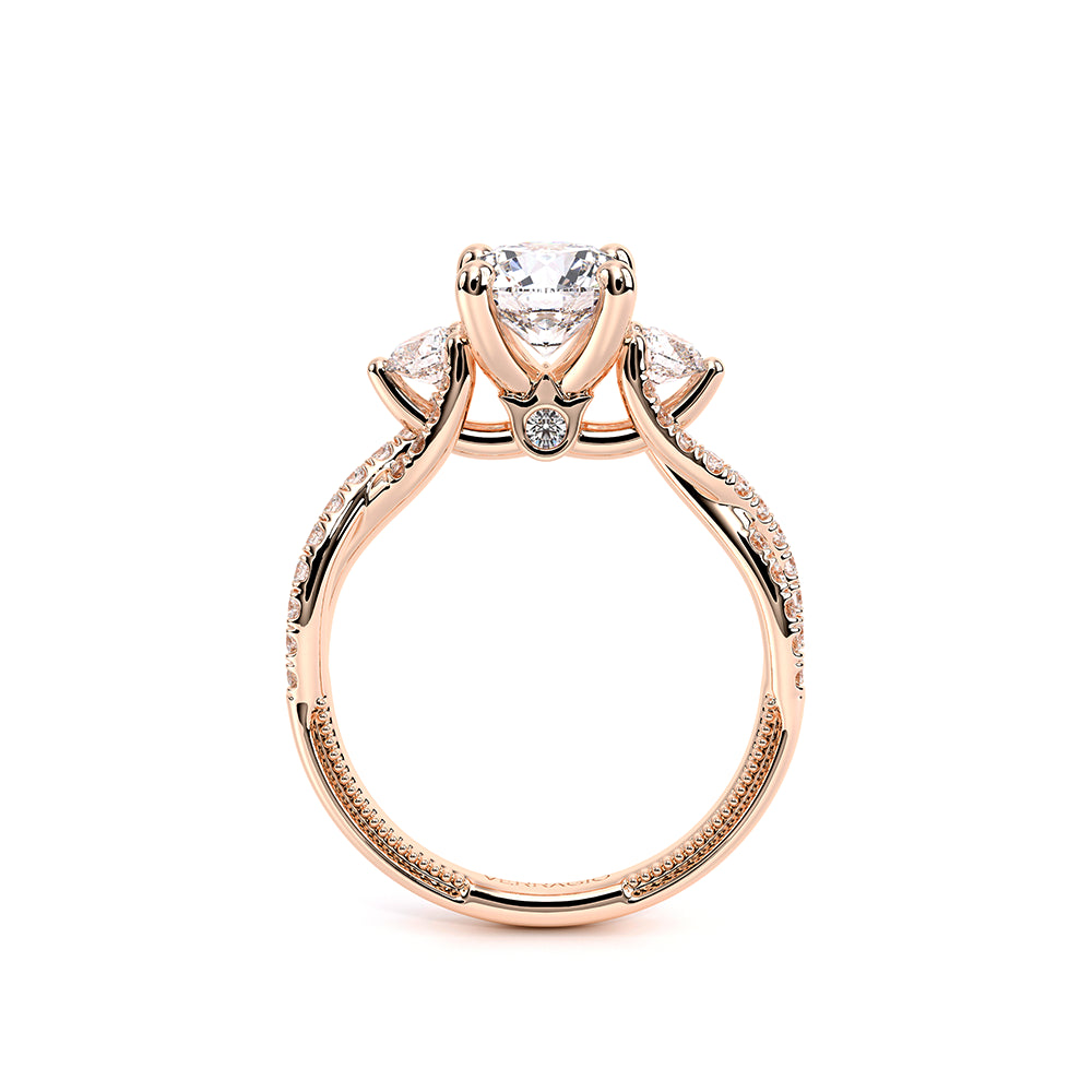 Renaissance-962-3R12-14K Rose Gold Round