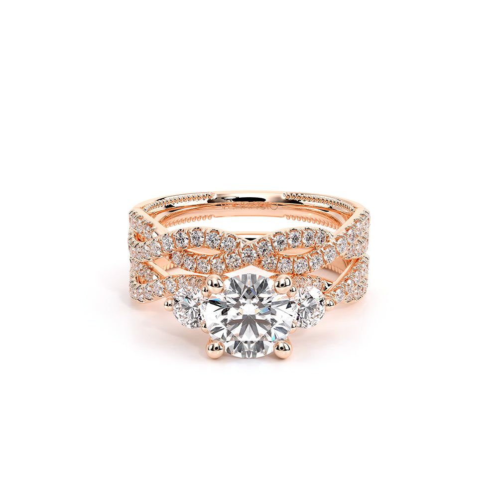 Renaissance-962-3R12-14K Rose Gold Round
