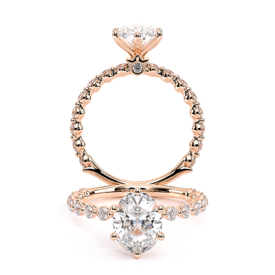 Verragio Pave Oval Engagement Ring