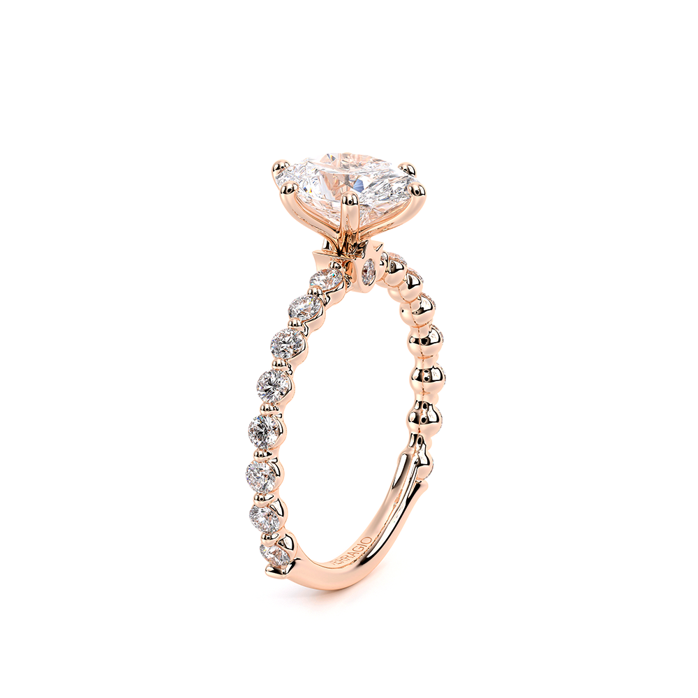 Verragio Pave Oval Engagement Ring