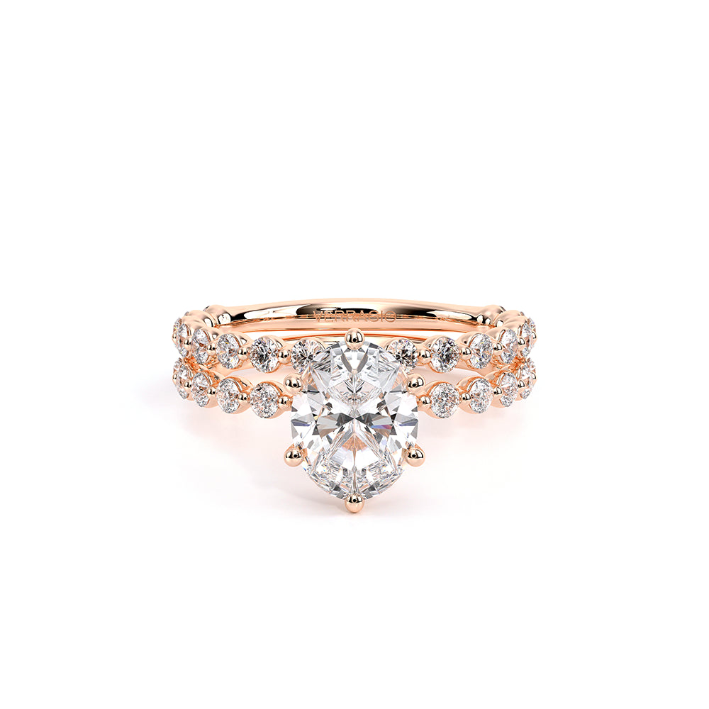 Renaissance-989OV20-14K Rose Gold Oval