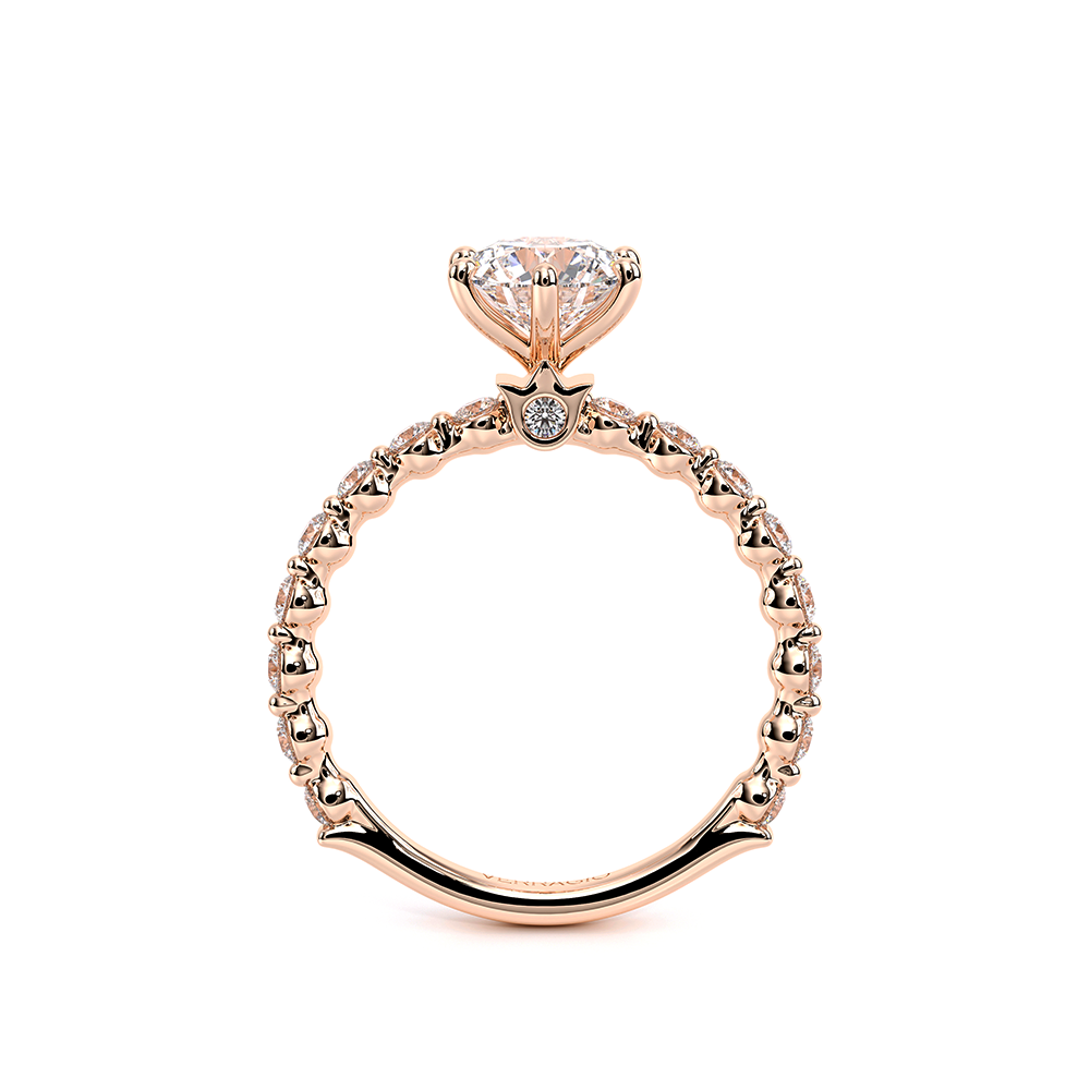 Verragio Pave Round Engagement Ring