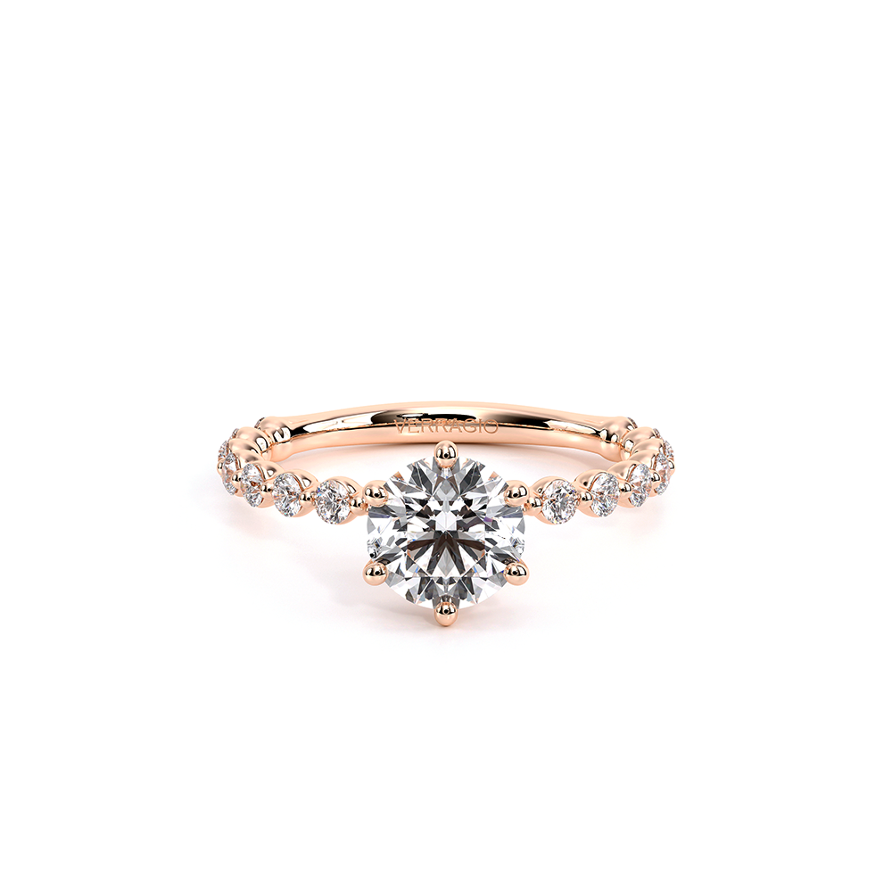 Verragio Pave Round Engagement Ring