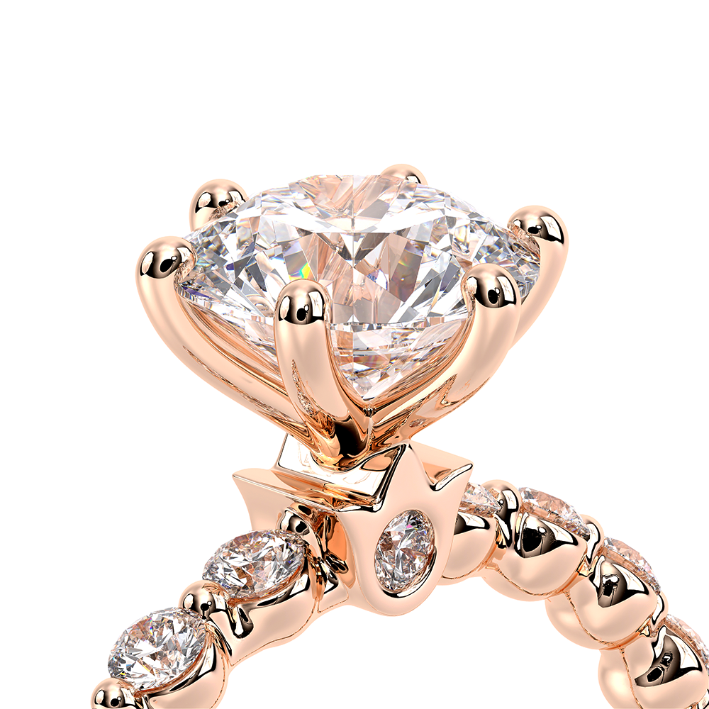 Verragio Pave Round Engagement Ring