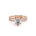 Verragio Pave Round Engagement Ring