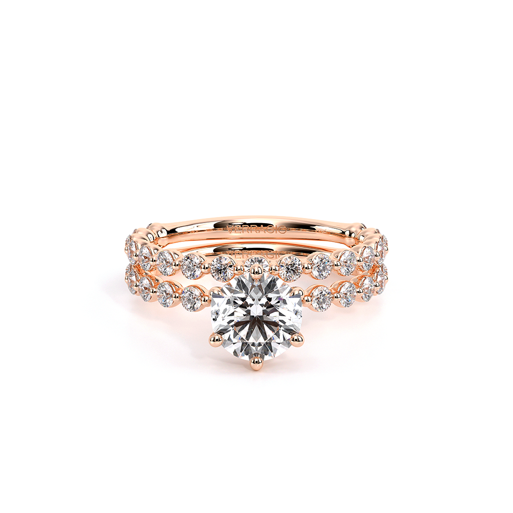 Verragio Pave Round Engagement Ring