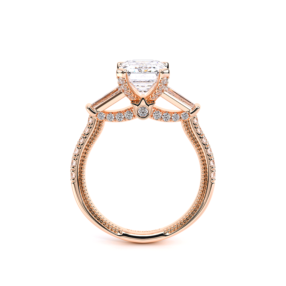 Verragio Emerald Engagement Ring