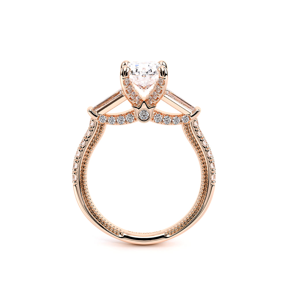 Renaissance-991OV15-18K Rose Gold Oval
