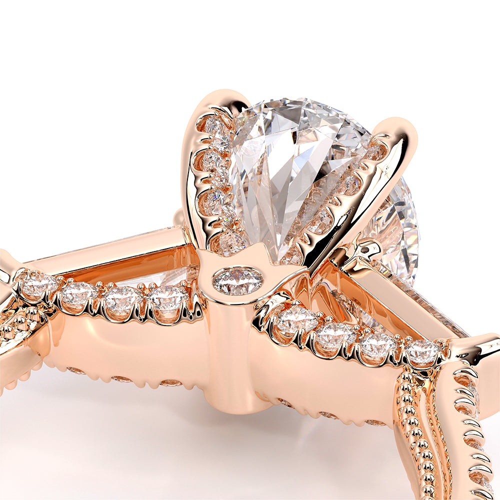Renaissance-991OV15-18K Rose Gold Oval
