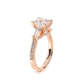Renaissance-991P15-18K Rose Gold Princess