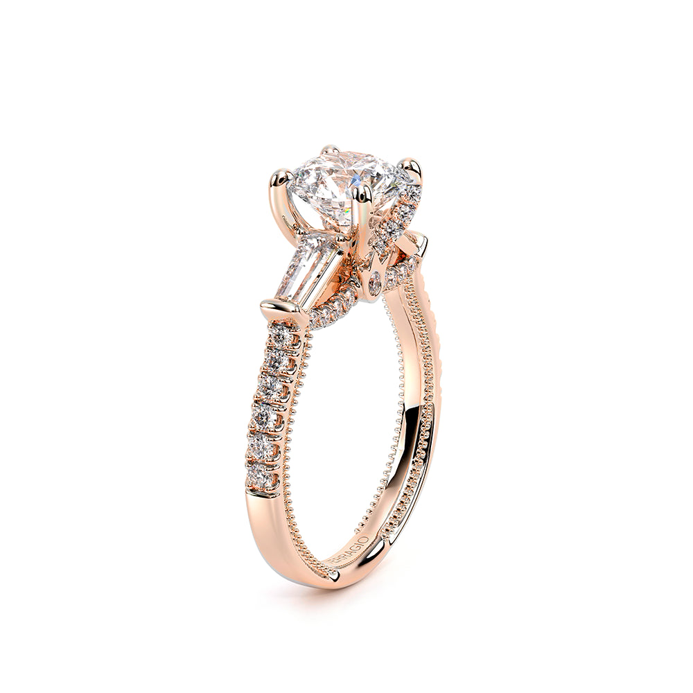 Renaissance-991R15-14K Rose Gold Round
