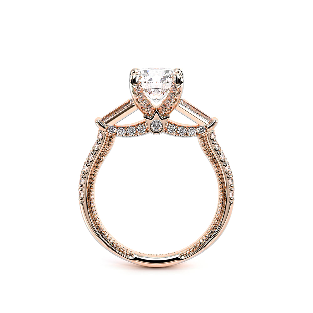 Renaissance-991R15-18K Rose Gold Round