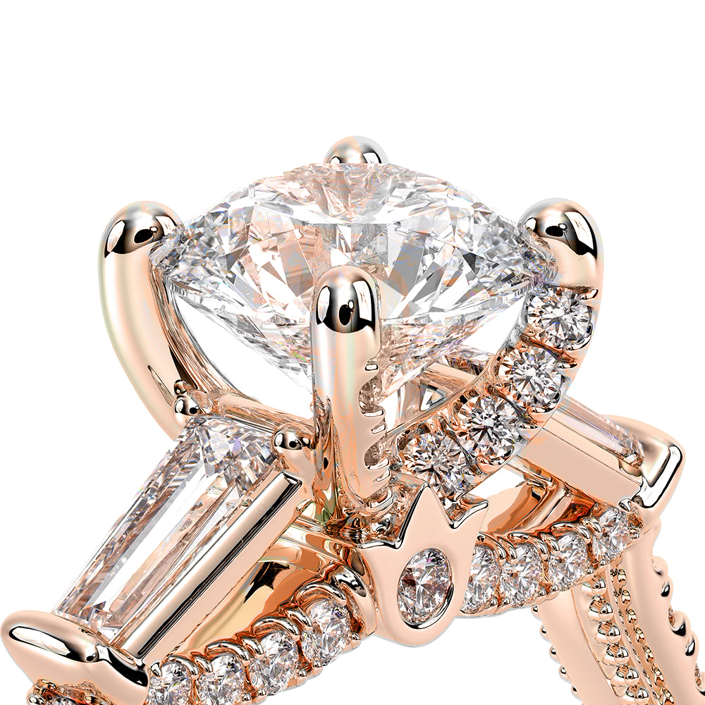 Renaissance-991R15-14K Rose Gold Round