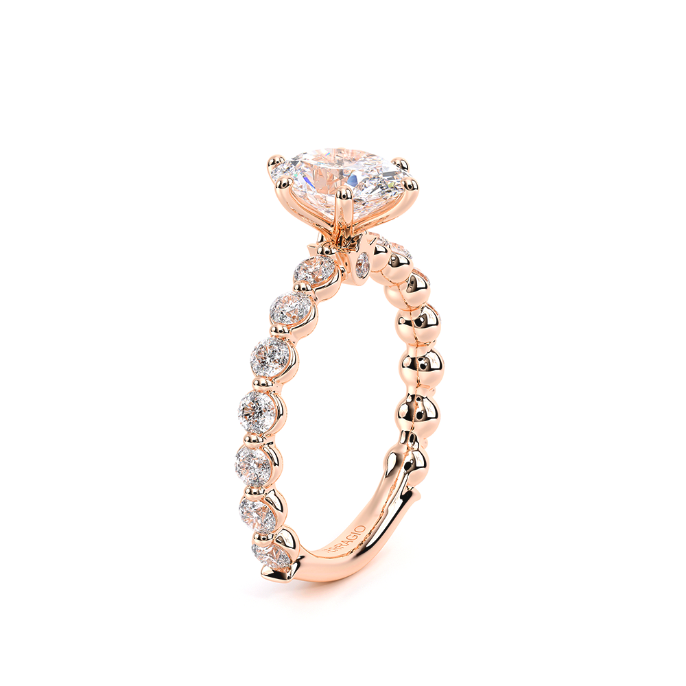 Verragio Pave Oval Engagement Ring