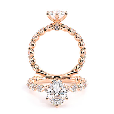 Verragio Pave Oval Engagement Ring