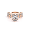 Verragio Pave Oval Engagement Ring