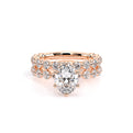 Renaissance-989OV25-14K Rose Gold Oval