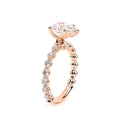 Renaissance-989PS25-18K Rose Gold Pear