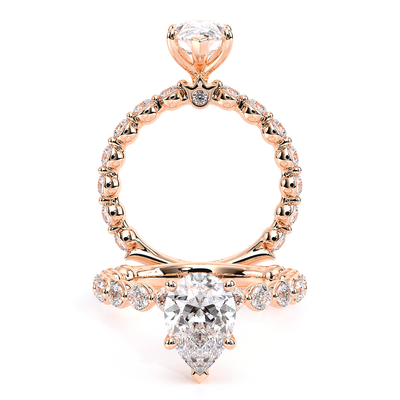 Verragio Pave Pear Engagement Ring