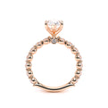 Renaissance-989PS25-14K Rose Gold Pear