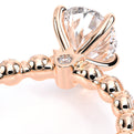 Renaissance-989PS25-18K Rose Gold Pear