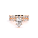 Verragio Pave Pear Engagement Ring