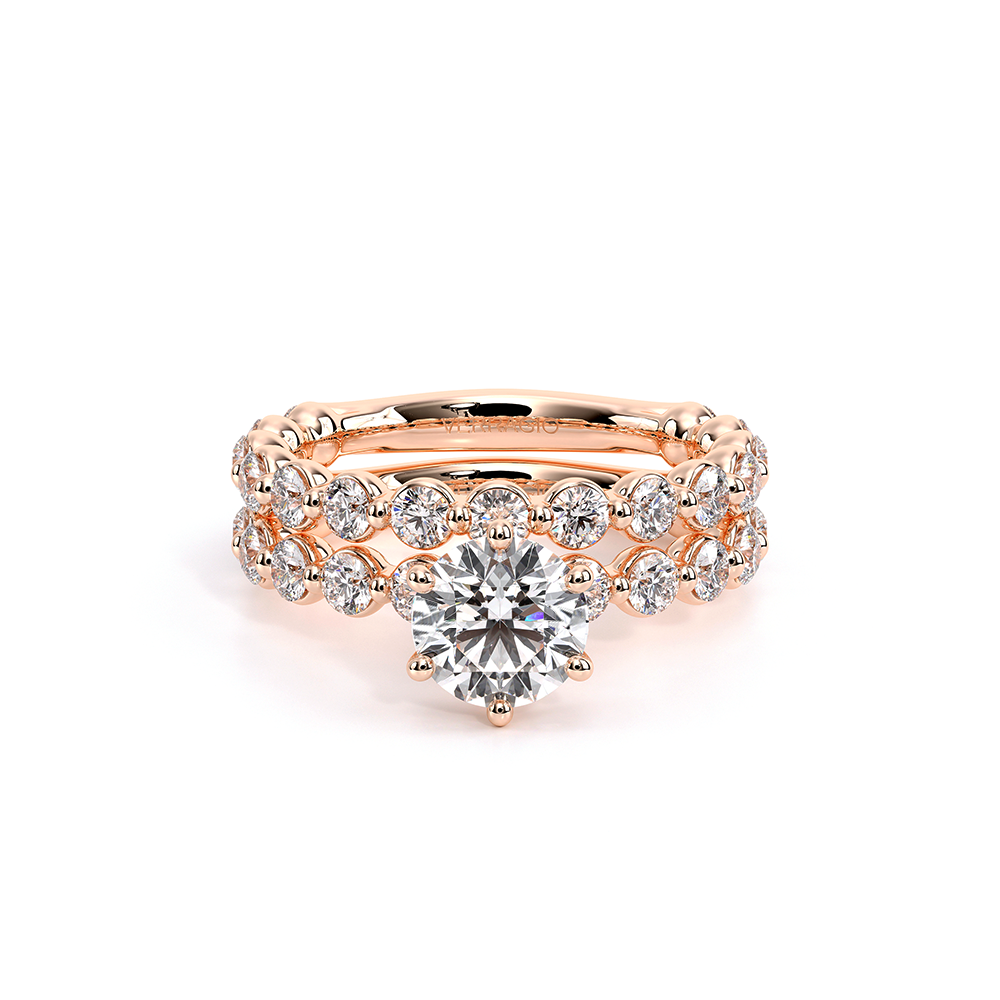 Verragio Pave Round Engagement Ring