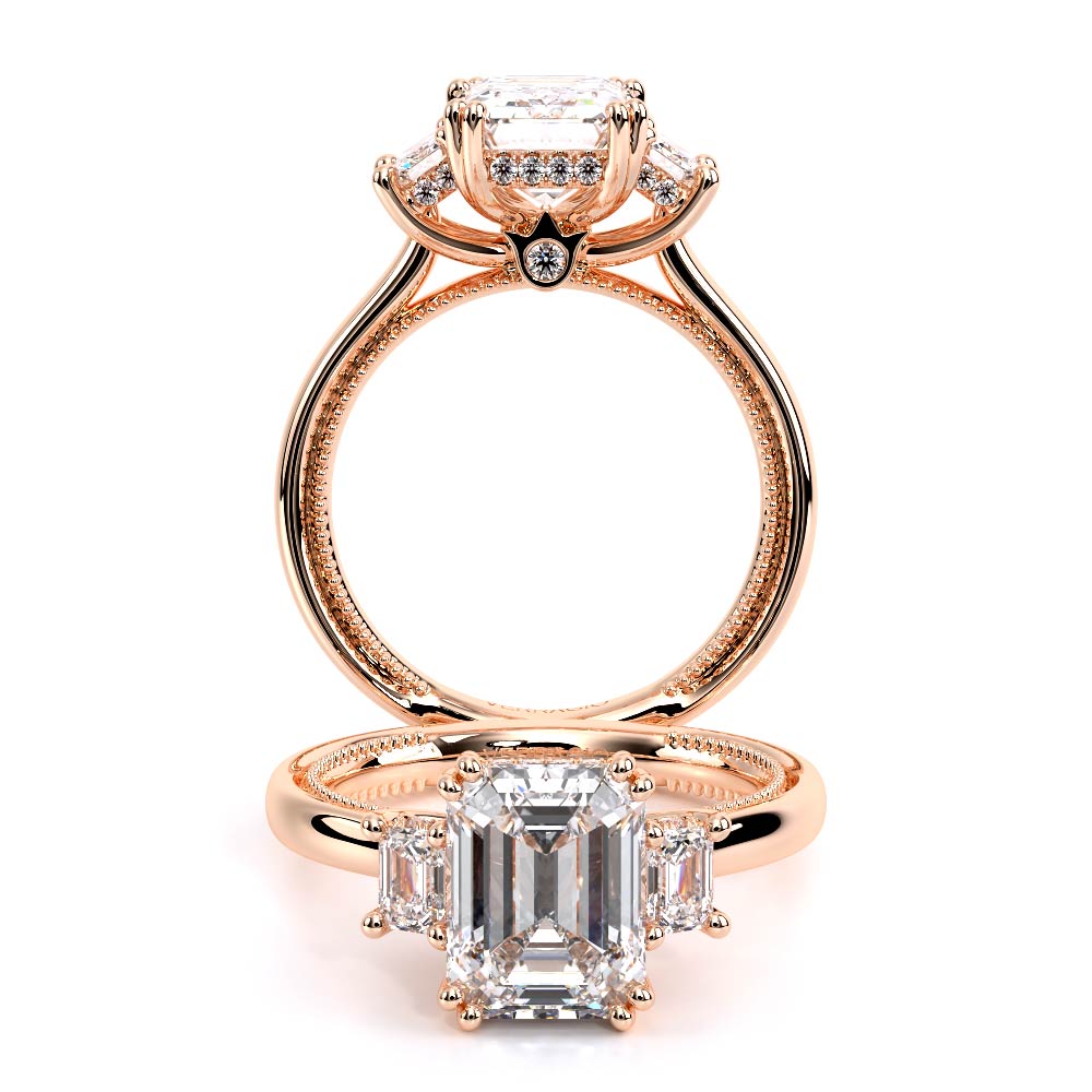 Verragio Emerald Engagement Ring