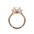 Renaissance-993EM-S-14K Rose Gold Emerald