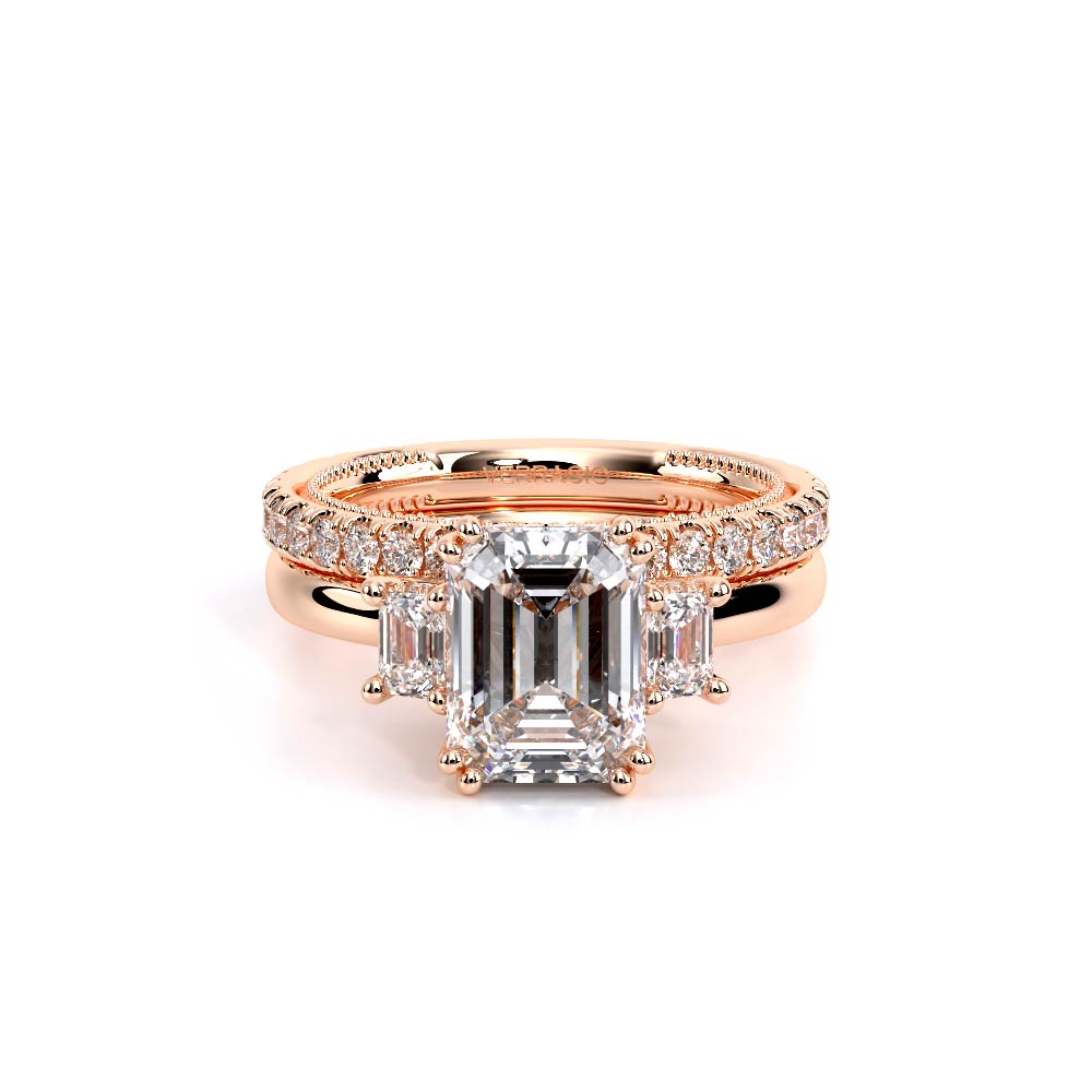 Verragio Emerald Engagement Ring