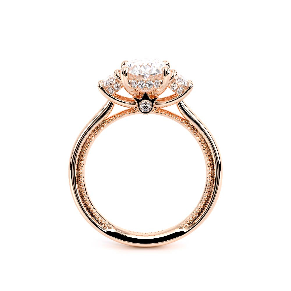 Renaissance-993OV-S-18K Rose Gold Oval