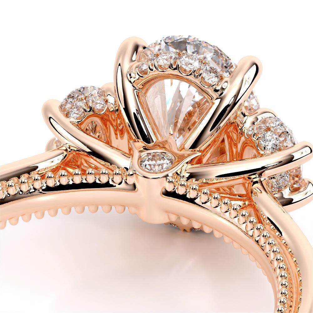 Renaissance-993OV-S-14K Rose Gold Oval