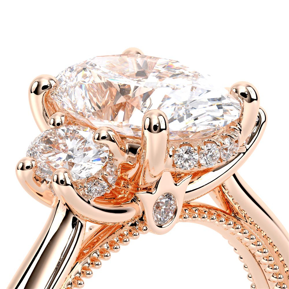 Renaissance-993OV-S-18K Rose Gold Oval
