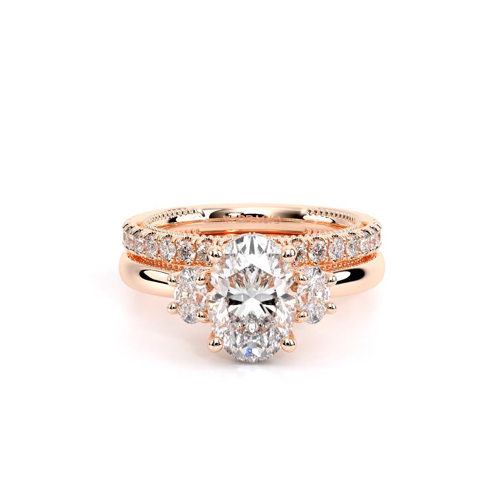 Renaissance-993OV-S-18K Rose Gold Oval