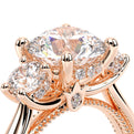 Renaissance-993R-S-14K Rose Gold Round