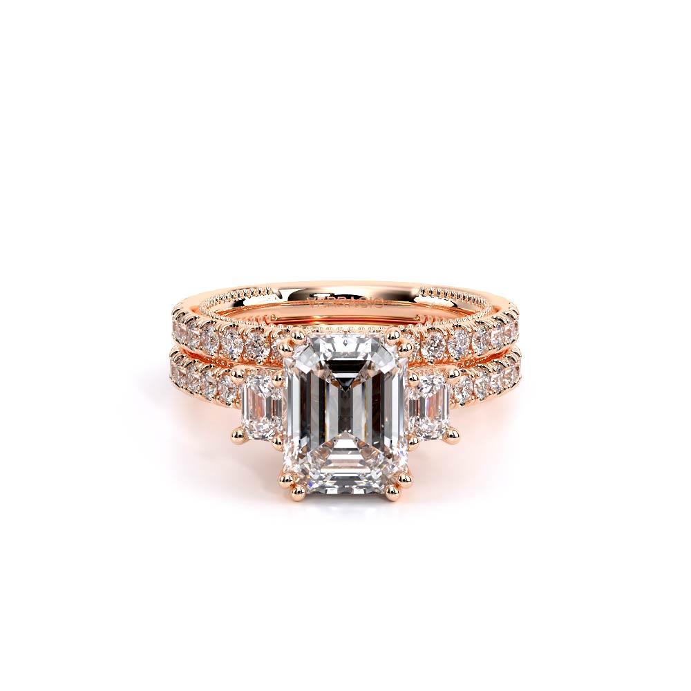 Verragio Emerald Engagement Ring