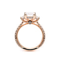 Renaissance-993EM17-18K Rose Gold Emerald
