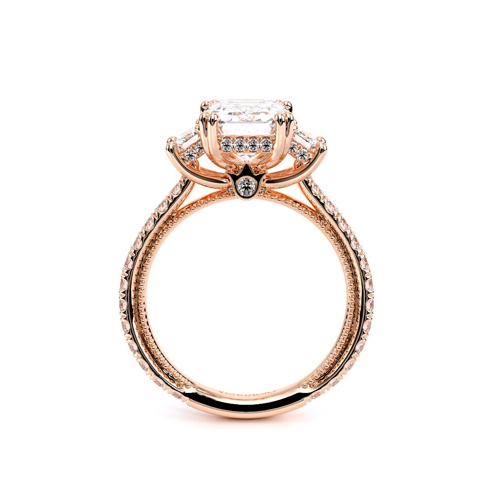 Verragio Emerald Engagement Ring