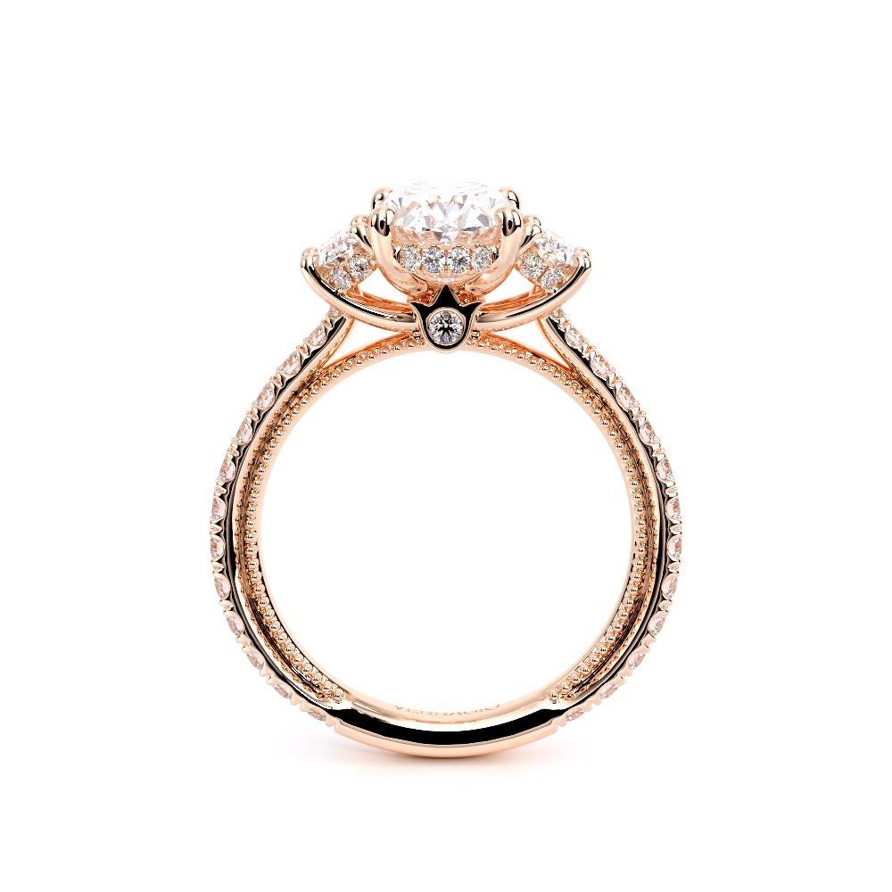 Renaissance-993OV17-18K Rose Gold Oval