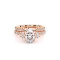 Renaissance-993OV17-14K Rose Gold Oval