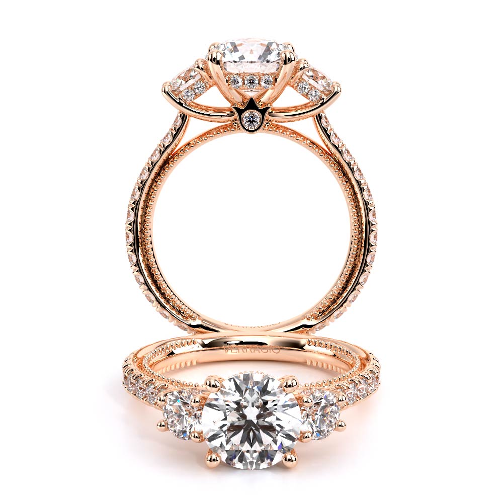 Verragio Round Engagement Ring