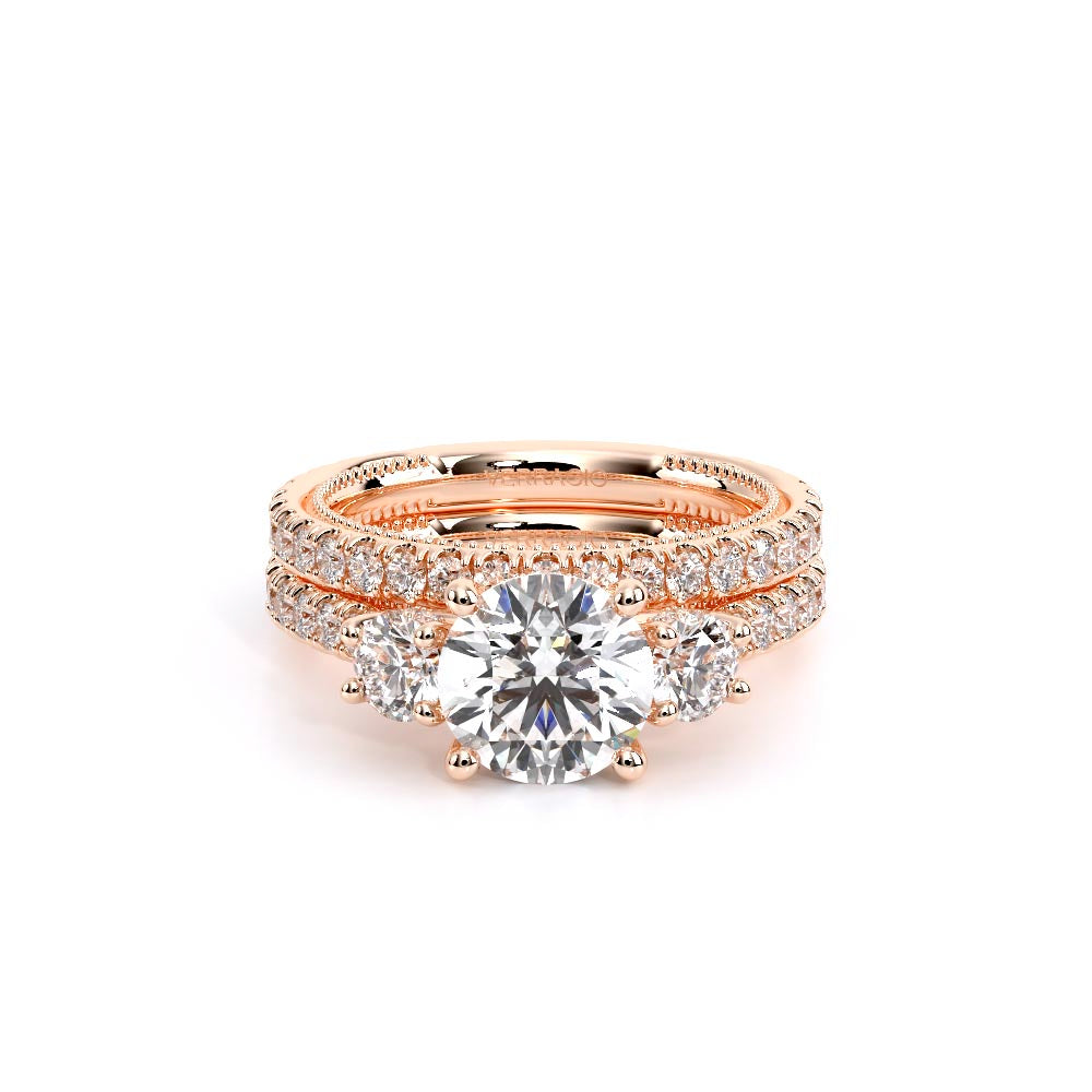 Renaissance-993R17-18K Rose Gold Round