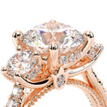 Renaissance-993R17-14K Rose Gold Round