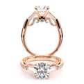 Verragio Three-Stone Round Engagement Ring
